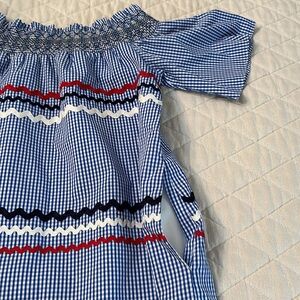 English Factory summer off-the-shoulder Dress: size Small